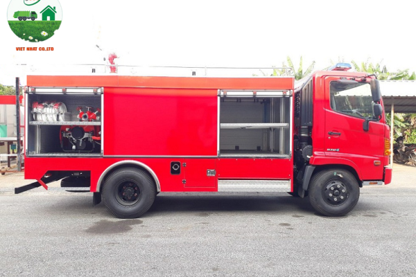 Xe Chữa Cháy Hino 4 Khối